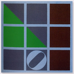 Ermanno Leinardi 1992 - luce di maestrale - serigrafia